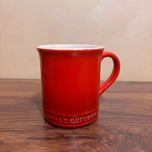 Le Creuset Classic Cherry Red Ceramic Mug, Modern Home